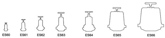 EG6B41F(無襯里)、EG6B41Fs(襯氟塑料)氣動隔膜閥(常閉型) 